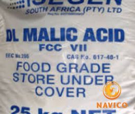 Acid malic - chất điều vị - acid táo